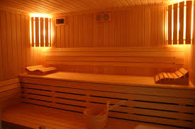sauna villa kiralık